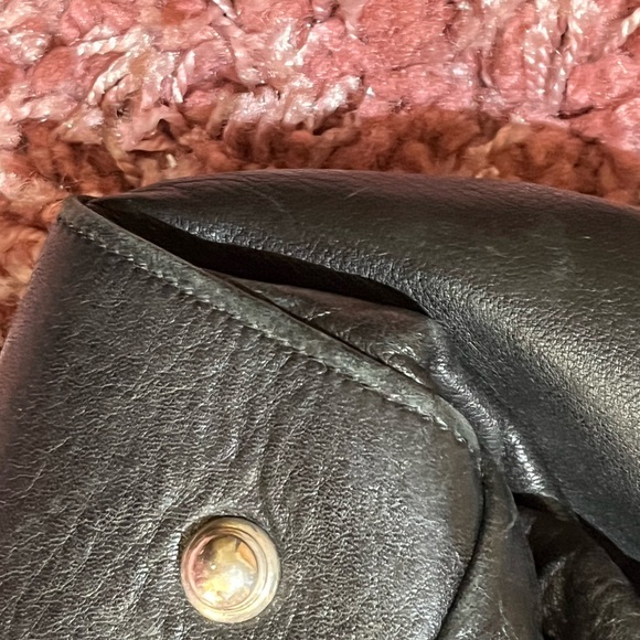 Botkier Large Black Leather TRIGGER bag - Picture 6 of 9
